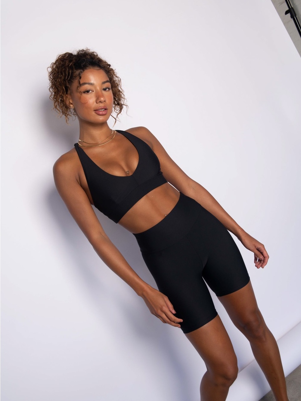 NWOT Skatie Cece Bike Short - Black High-Waist